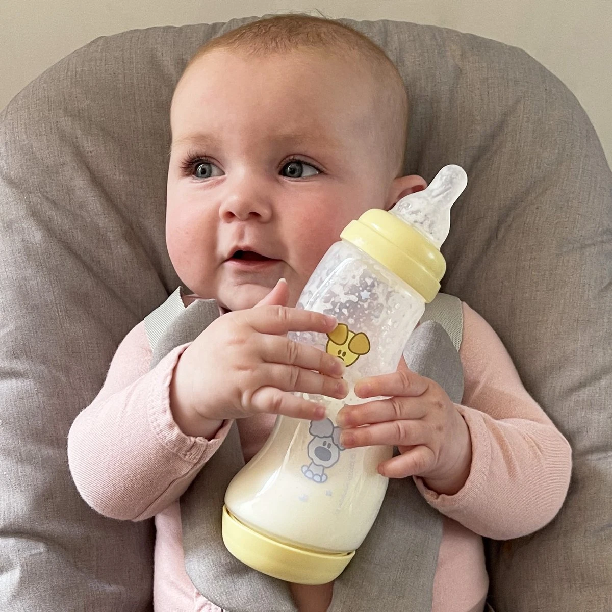Difrax Anti-Colic S-babyfles Natural - 250 Ml - Woezel En Pip 4 Difrax Anti-Colic S-babyfles Natural - 250 Ml - Woezel En Pip - Afbeelding 2