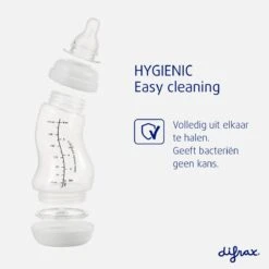 Difrax - S-Fles Duopack - Bruin/Roze - 250ml - 0+ Maanden 18 Difrax - S-Fles Duopack - Bruin/Roze - 250ml - 0+ Maanden -Baby Peuter Winkel 1200x1200 2482