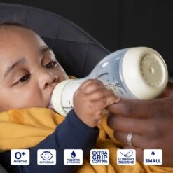 Difrax - S-Fles Duopack - Wit/Blauw - 250ml - 0+ Maanden -Baby Peuter Winkel 1200x1200 2485