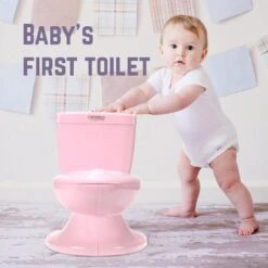 Casteleyn - Toilet Trainer - WC Potje - Plaspotje - Kinder Toilet - Met Geluid - Tot 21KG - Roze -Baby Peuter Winkel 1200x1200 250