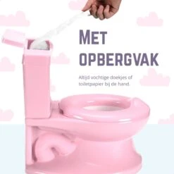 Casteleyn - Toilet Trainer - WC Potje - Plaspotje - Kinder Toilet - Met Geluid - Tot 21KG - Roze -Baby Peuter Winkel 1200x1200 254