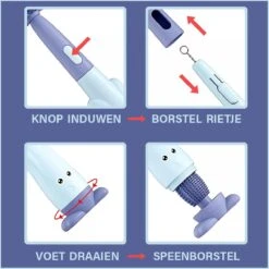Baby Flessenborstel - Flessenreiniger - Flessenborstel Siliconen - Flesvoedingsaccessoires - BPA Vrij - Groen - 3 In 1 14 Baby Flessenborstel - Flessenreiniger - Flessenborstel Siliconen - Flesvoedingsaccessoires - BPA Vrij - Groen - 3 In 1 -Baby Peuter Winkel 1200x1200 2658