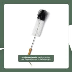 STACK Flessenborstel Set | Speenborstel Set - Flessen Reiniger Set - Melkfles Borstel Set - Drinkfles Reiniger Set - Schoonmaakborstel Set - Flessenreiniger Set - Pijpenborstel - Kras En BPA Vrij - 5 Delige Set Voor Ieder Oppervlak -Baby Peuter Winkel 1200x1200 2669