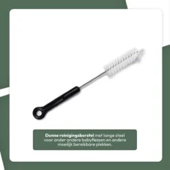 STACK Flessenborstel Set | Speenborstel Set - Flessen Reiniger Set - Melkfles Borstel Set - Drinkfles Reiniger Set - Schoonmaakborstel Set - Flessenreiniger Set - Pijpenborstel - Kras En BPA Vrij - 5 Delige Set Voor Ieder Oppervlak -Baby Peuter Winkel 1200x1200 2671