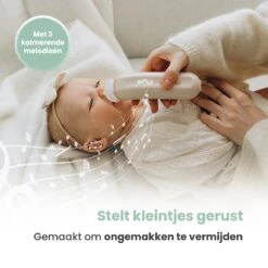 Babily® - Elektrische Neusreiniger Voor Baby's - 0 T/m 6 Jaar - Neuszuiger - Neuspeer - Snoetenpoetser - Toetenveger - Aspirator - Incl. 5 Zuigkrachtstanden En 3 Kalmerende Melodieën -Baby Peuter Winkel 1200x1200 391