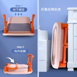 FOXSPORT Babybadje - Inklapbaar Bad - Bad Baby - Zitbad - Bath Bucket - Opvouwbaar Bad Kinderen - Baby Badje - Opvouwbaar Bad Baby - Opvouwbaar Bad - Baby Badkussen - Oranje -Baby Peuter Winkel 1200x1200 45