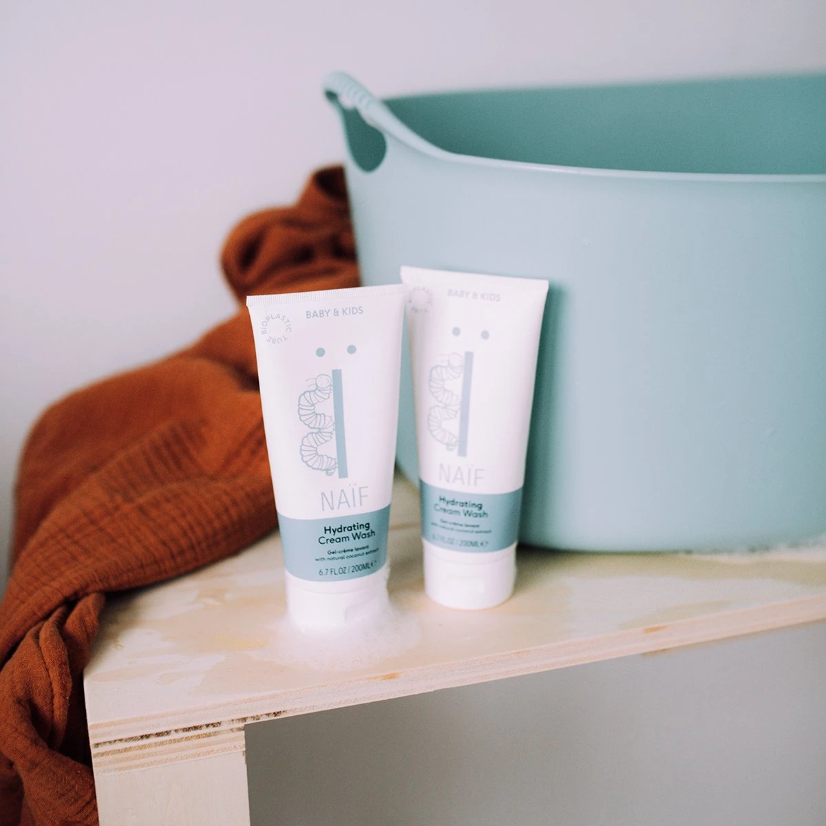 Naïf Hydraterende Wascrème - Babyverzorging - 200ml - Met Natuurlijke Ingrediënten 7 Naïf Hydraterende Wascrème - Babyverzorging - 200ml - Met Natuurlijke Ingrediënten - Afbeelding 5