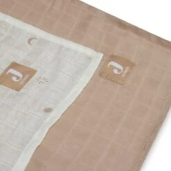 Jollein Hydrofiele Doek Large 115x115cm Stargaze - Biscuit - 2 Stuks -Baby Peuter Winkel 1200x1200 5