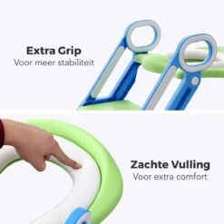 LifeGoods WC Verkleiner Met Trapje - Trainer Met Opstapje - 2 Tot 7 Jaar - Groen/Blauw -Baby Peuter Winkel 1200x1200 574