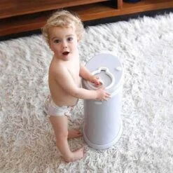 Ubbi® Ubbi Luieremmer - Grijs - Metaal - Geurloos - Geen Navulcassettes Nodig -Baby Peuter Winkel 1200x1200 616