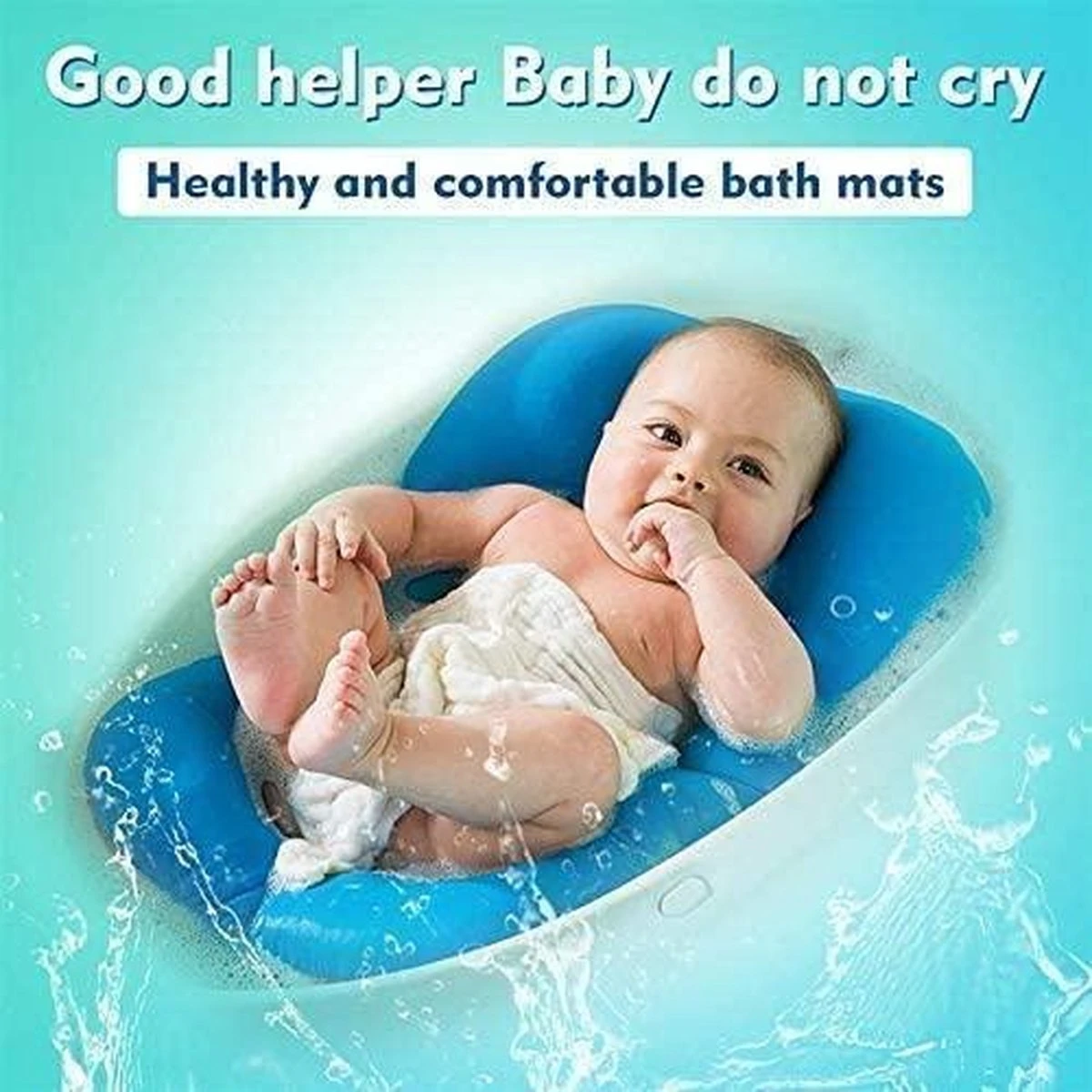 Baby Bather Baby Badkussen, Moonvvin Drijvende Zachte Baby Bad Kussen & Lounger Pasgeboren Pad Tub Kussen 7 Baby Bather Baby Badkussen, Moonvvin Drijvende Zachte Baby Bad Kussen & Lounger Pasgeboren Pad Tub Kussen - Afbeelding 5