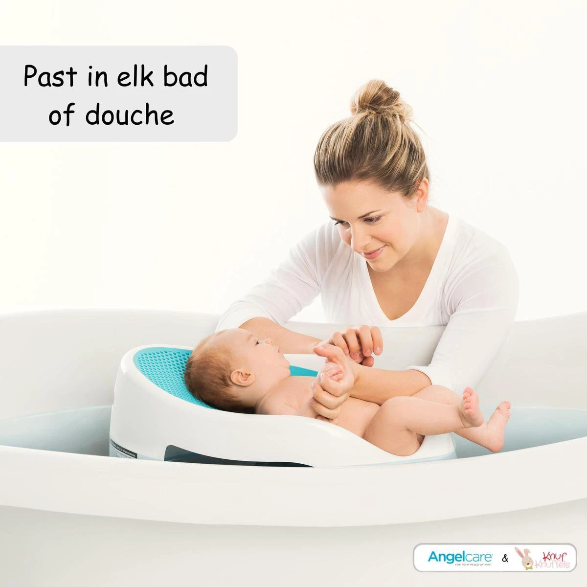 Angelcare Baby Badzitje - Zachte Zitting - Blauw 5 Angelcare Baby Badzitje - Zachte Zitting - Blauw - Afbeelding 3