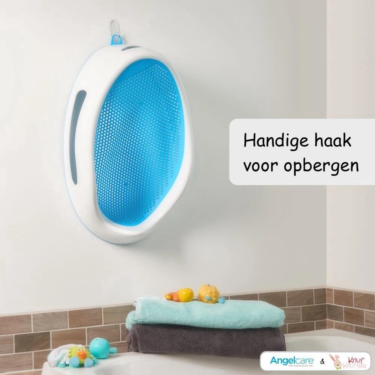 Angelcare Baby Badzitje - Zachte Zitting - Blauw 14 Angelcare Baby Badzitje - Zachte Zitting - Blauw - Afbeelding 12