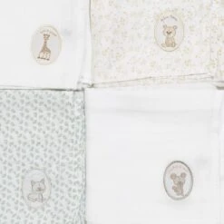 Sophie De Giraf - Hydrofiele Doek - 4 Stuks -Baby Peuter Winkel 1200x1200 706