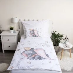 Disney Dumbo BABY Dekbedovertrek, Stars - 100 X 135 Cm - Katoen -Baby Peuter Winkel 1200x1200 891