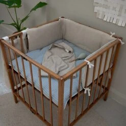 Koeka Boxbumper Vik - Zand 180x30cm -Baby Peuter Winkel 1200x1200 893