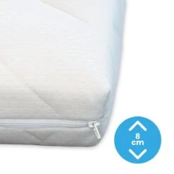 Babymatras 50x80 Wiegmatras Koudschuim HR40 Dubbeldoek | Afritsbaar | Wasbaar | Ademend -Baby Peuter Winkel 1200x1200 942