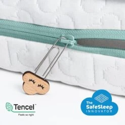 AeroSleep® ECOlution Pack 2-in-1 : Matras + 3D Matrasbeschermer - Bed - 150 X 70 Cm -Baby Peuter Winkel 1200x1200 964