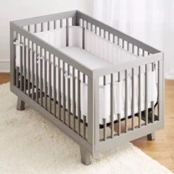 Buxibo - Baby Bed Omrander - Bedbumper - Hoofdbeschermer - Set Van 2 - 340x30cm & 160x30cm -Baby Peuter Winkel 1200x1200 989