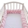 Buxibo Baby Bed Bumper - Baby Veiligheid/Hoofdbescherming/Bedbescherming - Multifunctionele Voedingskussen/Bedomrande/Boxomrander - 200CM - Roze 2 Buxibo Baby Bed Bumper - Baby Veiligheid/Hoofdbescherming/Bedbescherming - Multifunctionele Voedingskussen/Bedomrande/Boxomrander - 200CM - Roze -Baby Peuter Winkel 1200x1200 994