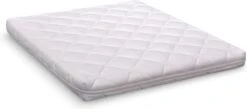 ABZ Baby Matras Met Wasbare Hoes - 95x75x6 Cm - Wit -Baby Peuter Winkel 1200x528 4