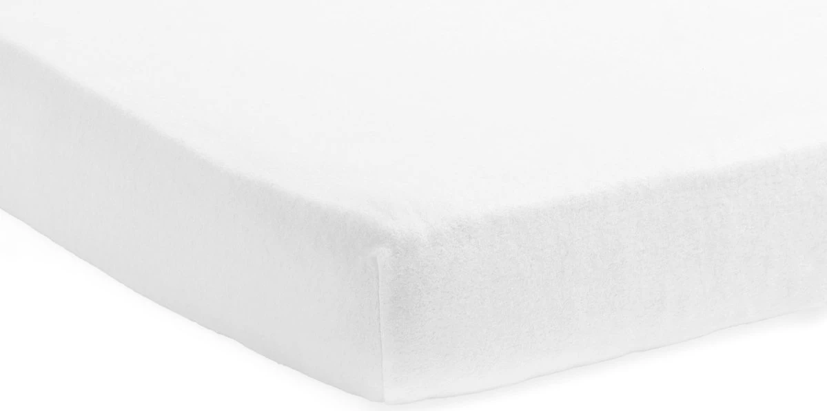 Jollein Hoeslaken Molton Wieg 40/50x80/90cm - Wit 7 Jollein Hoeslaken Molton Wieg 40/50x80/90cm - Wit - Afbeelding 5
