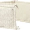 Jollein Bedomrander Spring Knit 180x35cm - Ivory -Baby Peuter Winkel 1200x604