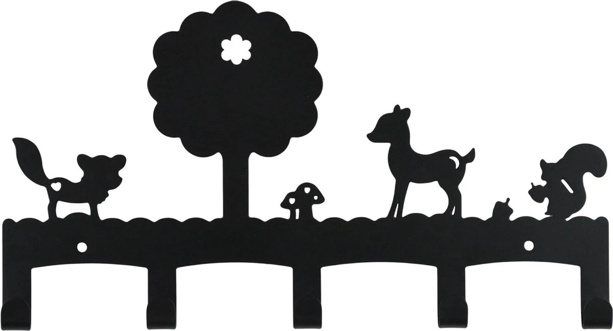 Kinderkapstok Zwart Tyro- Duurzaam Materiaal In Een Luxe Uitstraling. - Kapstok Kinderen - Kinderkamer Haakjes - 5 Haken Metaal - Land Of Kids Kinderkapstokken 3 Kinderkapstok Zwart Tyro- Duurzaam Materiaal In Een Luxe Uitstraling. - Kapstok Kinderen - Kinderkamer Haakjes - 5 Haken Metaal - Land Of Kids Kinderkapstokken