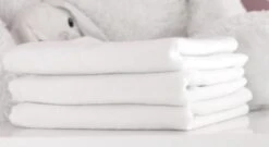 Flanellen Luiers - 3 Pack - 80cm X 80cm - Wit - FENSILO -Baby Peuter Winkel 1200x657 1