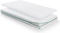 AeroSleep® ECOlution Pack 2-in-1 : Matras + 3D Matrasbeschermer - Bed - 150 X 70 Cm -Baby Peuter Winkel 1200x665 2