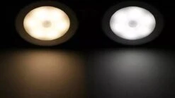 3x LED Nachtlampje Met Bewegingssensor - INCL. Batterijen - Babykamer Nachtlampjes Met Bewegingssensor - Kastverlichting Met Sensor - Trapverlichting - Draadloze Verlichting - Warm Wit Licht -Baby Peuter Winkel 1200x674 1