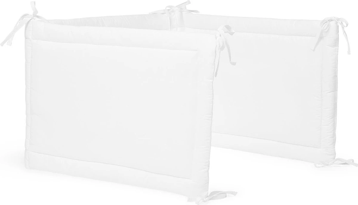 Jollein Bedomrander 180x40 Cm - Wit 8 Jollein Bedomrander 180x40 Cm - Wit - Afbeelding 6