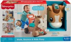 Fisher Price Fisher-Price Pony Loopvriendje - Looptrainer Baby - Bruin - Groen -Baby Peuter Winkel 1200x707 4