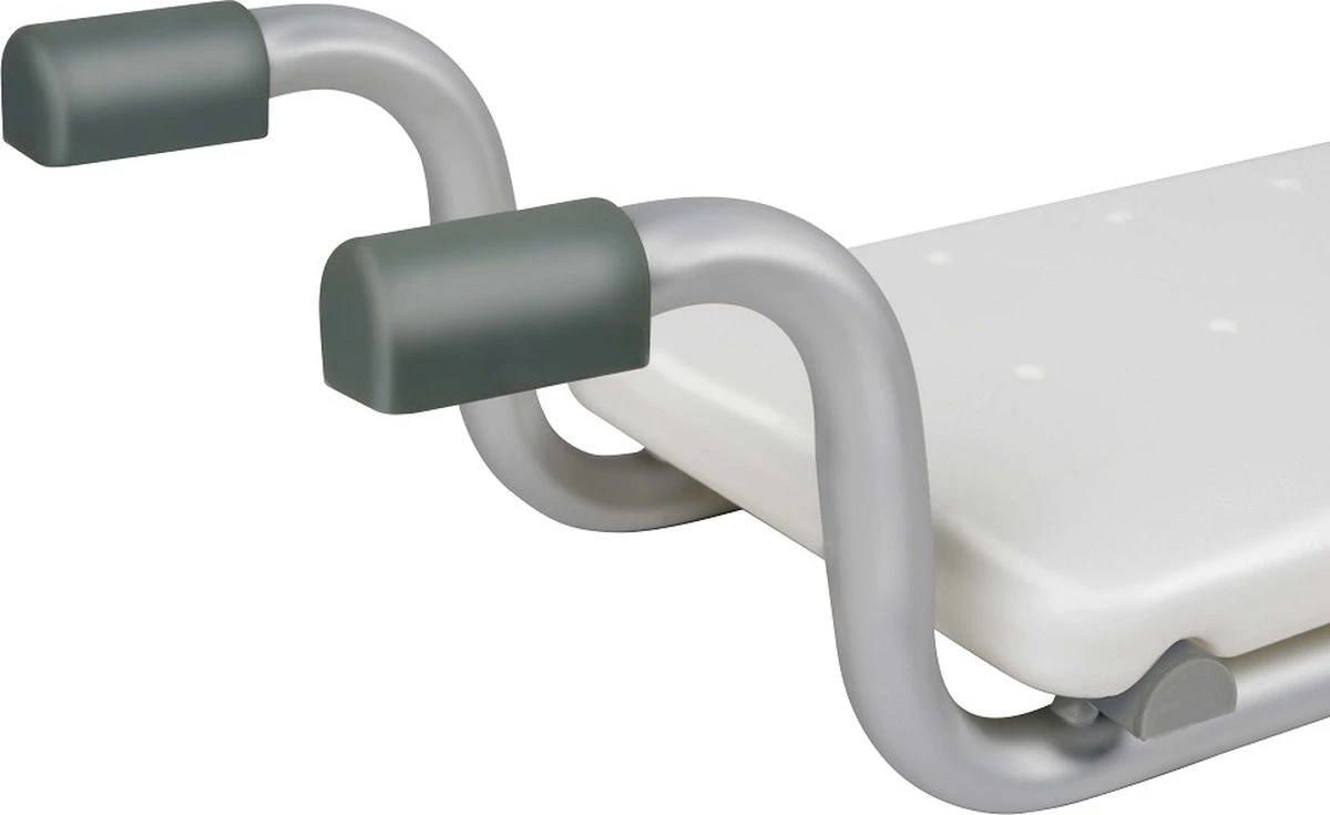 Vivamore Badzitje - Badstoeltje Tot Max. 150 KG - 74 X 23 X 18 CM - Badkruk - Anti-Slip Poten - Stevig Frame - Wit 10 Vivamore Badzitje - Badstoeltje Tot Max. 150 KG - 74 X 23 X 18 CM - Badkruk - Anti-Slip Poten - Stevig Frame - Wit - Afbeelding 8