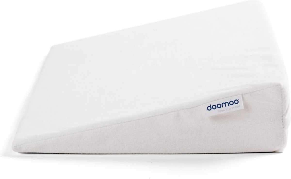 Doomoo Basics - Hellend Vlak - Reflux Kussen - Rest Easy Large 4 Doomoo Basics - Hellend Vlak - Reflux Kussen - Rest Easy Large - Afbeelding 2