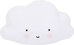 Lampje Kinderkamer/ Kinderlampje: Wolk - Wit | A Little Lovely Company