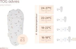 Puckababy Inbakerslaapzak Original Piep 0-3 Maanden - Cotton Flower -Baby Peuter Winkel 1200x777 18