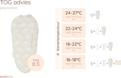 Puckababy Inbakerslaapzak Original Piep 0-3 Maanden -Seashell Stone -Baby Peuter Winkel 1200x777 8