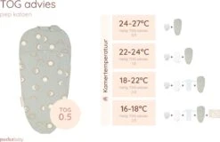Puckababy Inbakerslaapzak Original Piep 0-3 Maanden - Eclipse Clay -Baby Peuter Winkel 1200x777 9