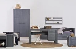 WOOOD Dennis Speelgoedkist - Grenen - Staal Grijs - 42x90x42 9 WOOOD Dennis Speelgoedkist - Grenen - Staal Grijs - 42x90x42 -Baby Peuter Winkel 1200x781 2