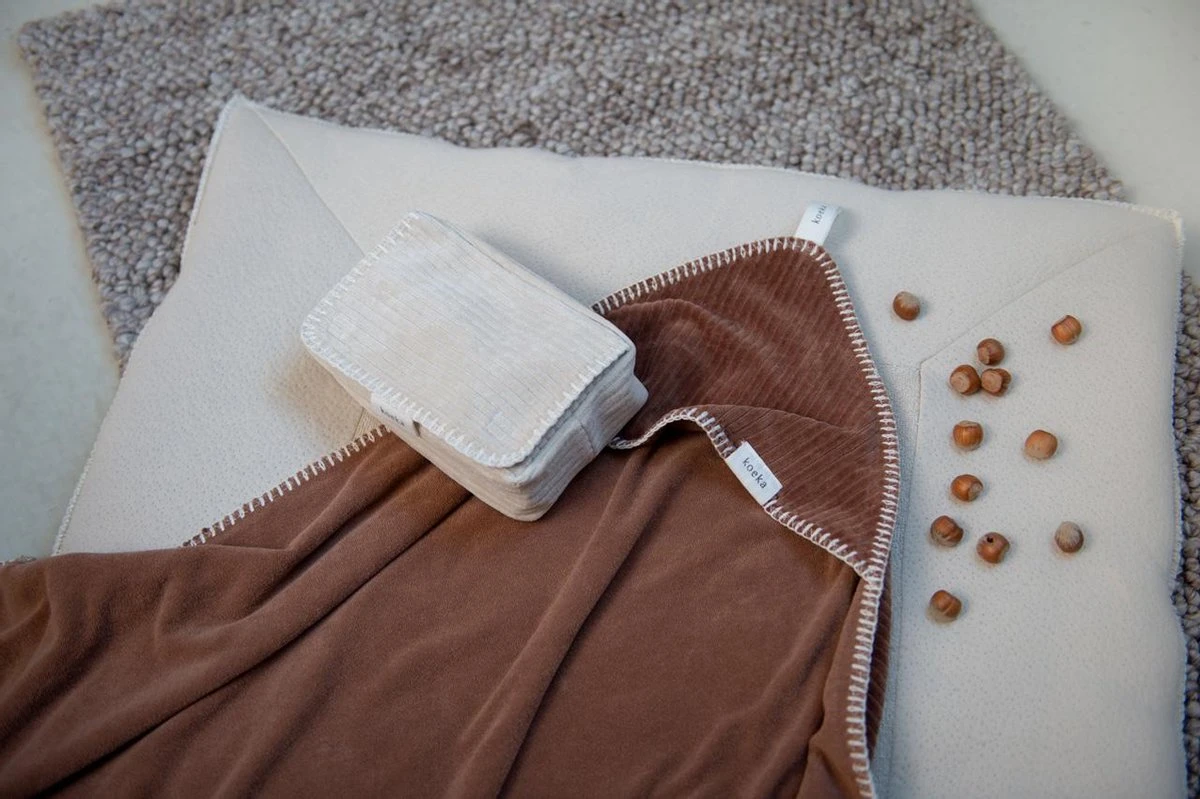 Koeka Hoes Voor Babydoekjes Vik - Zand 6 Koeka Hoes Voor Babydoekjes Vik - Zand - Afbeelding 4