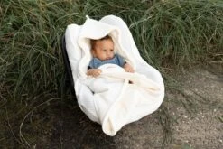 Baby's Only Wikkeldeken - Omslagdoek Baby Sense - Teddy Voering - Wit - 75x75 Cm - Geschikt Voor Drie- En Vijfpuntsgordel -Baby Peuter Winkel 1200x800 226