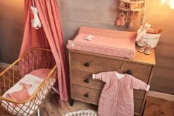 Jollein Baby Laken Ledikant 120x150cm Meadow - Rosewood -Baby Peuter Winkel 1200x800 257