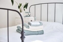 Jollein Baby Laken Ledikant 120x150cm Love You - Nougat -Baby Peuter Winkel 1200x800 260