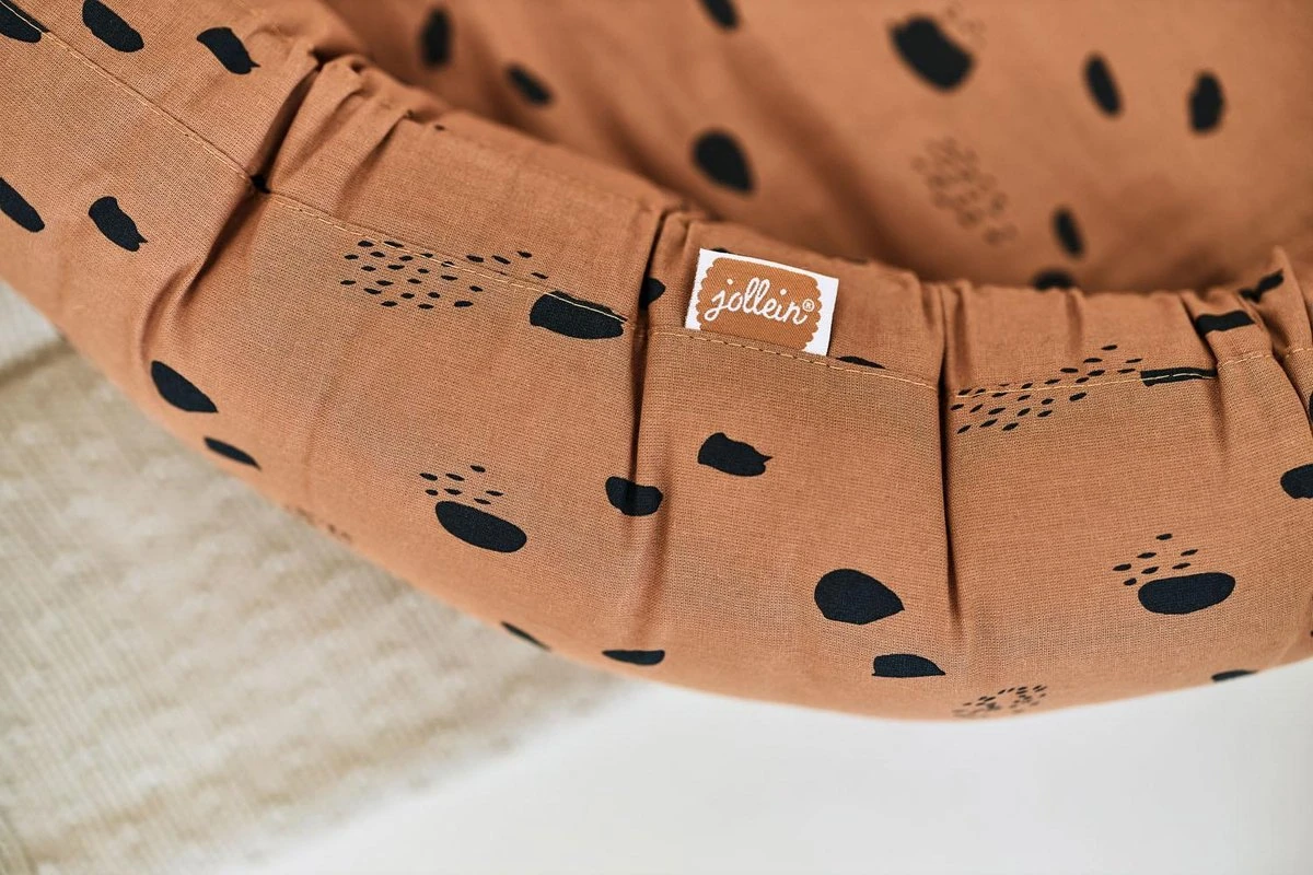 Jollein Babynest Spot 90x52cm - Caramel 4 Jollein Babynest Spot 90x52cm - Caramel - Afbeelding 2