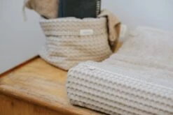 Koeka Aankleedkussenhoes Wafel Amsterdam - Zand 45x73cm -Baby Peuter Winkel 1200x800 370