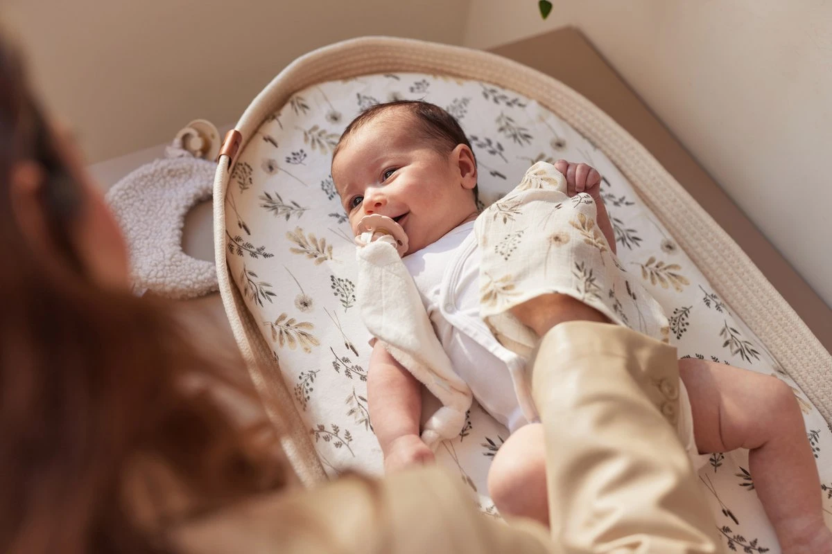 Jollein Aankleedkussenhoes 50x70cm Wild Flowers 9 Jollein Aankleedkussenhoes 50x70cm Wild Flowers - Afbeelding 7