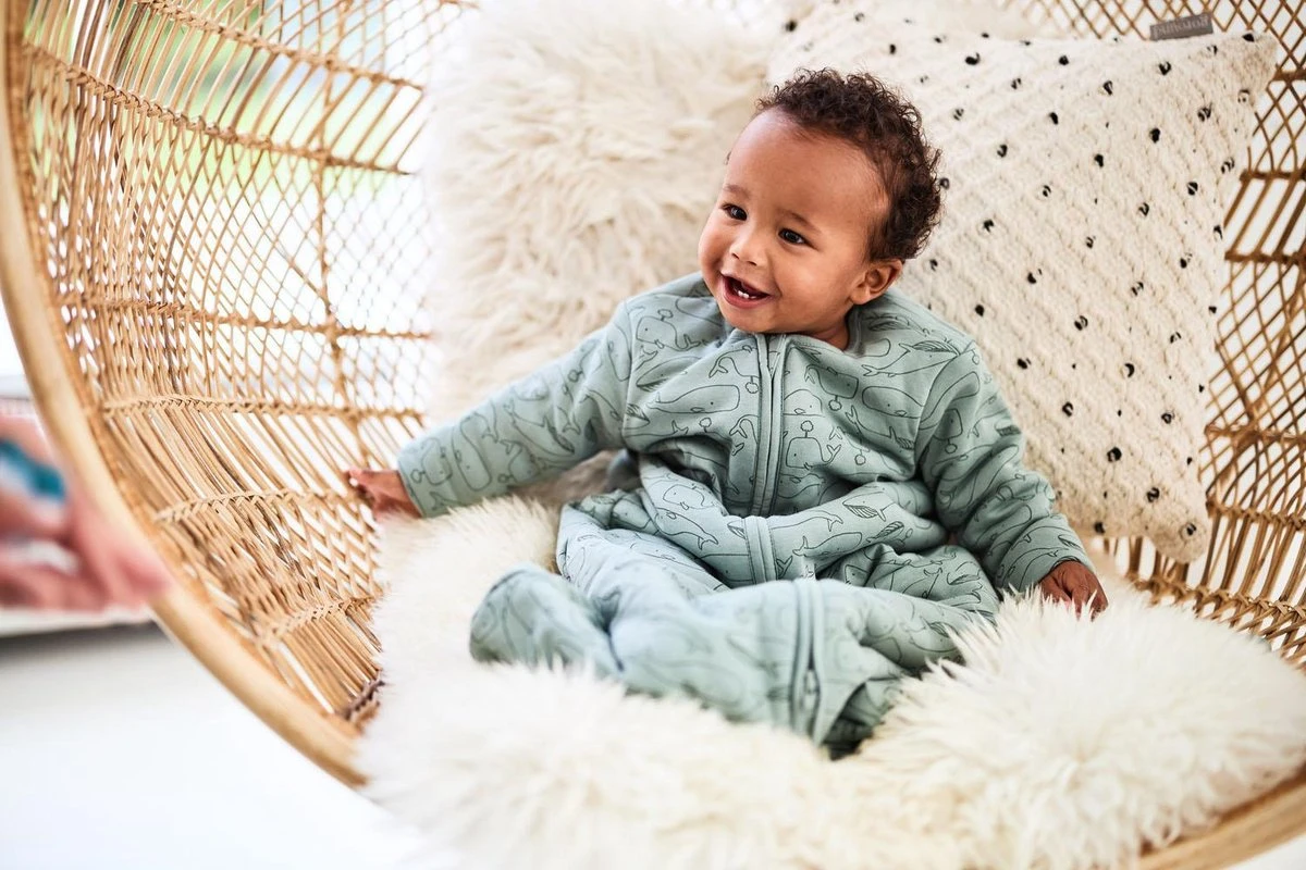 Jollein Baby Baby Winterslaapzak 4-Seizoenen 110cm Whales - Ash Green 11 Jollein Baby Baby Winterslaapzak 4-Seizoenen 110cm Whales - Ash Green - Afbeelding 9