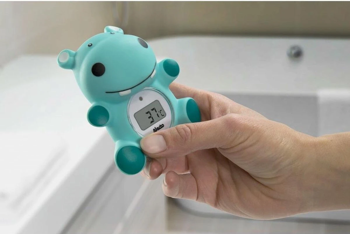 Alecto Baby BC-11 Thermometer Nijlpaard - Meting Badwatertemperatuur 5 Alecto Baby BC-11 Thermometer Nijlpaard - Meting Badwatertemperatuur - Afbeelding 3