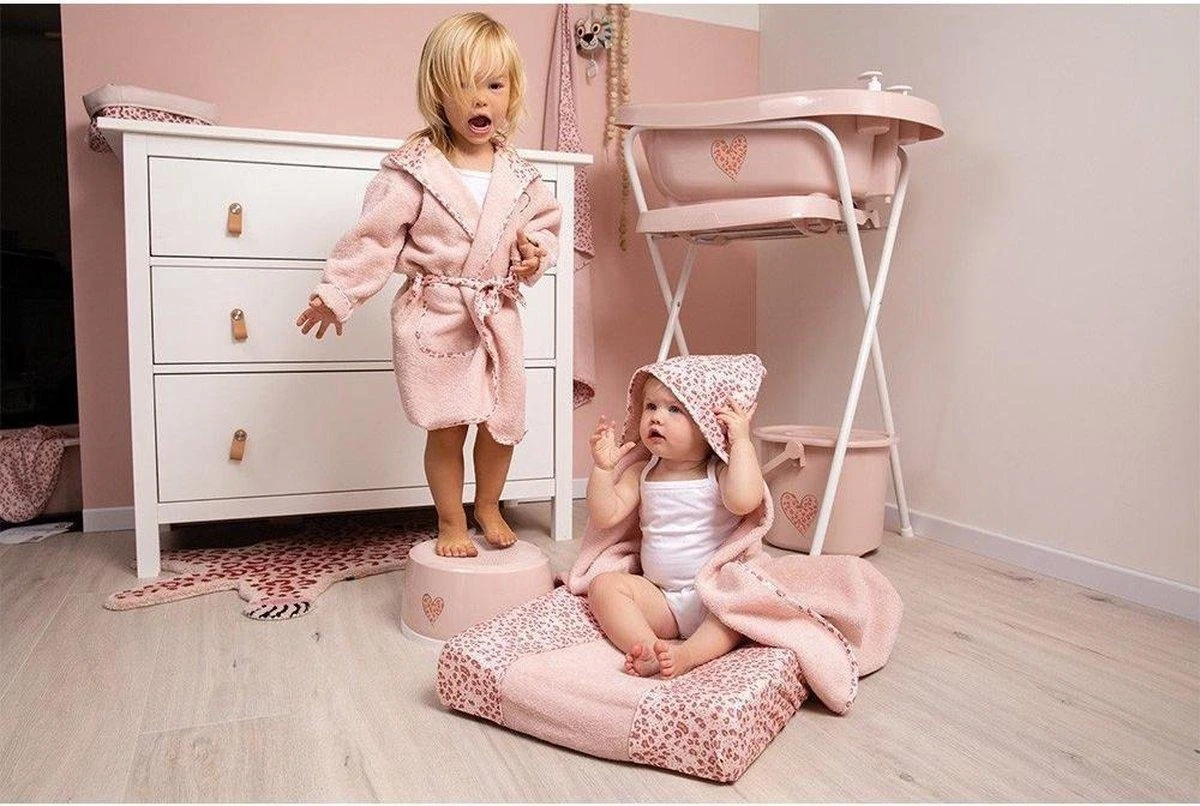 Bebe-Jou Leopard Pink 72 X 44 Cm Aankleedkussenhoes 3014123 4 Bebe-Jou Leopard Pink 72 X 44 Cm Aankleedkussenhoes 3014123 - Afbeelding 2